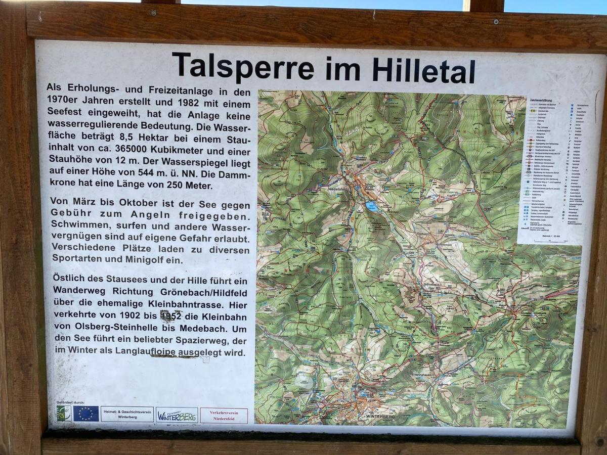 Ferienwohnung Am Hillestausee Winterberg Exterior photo